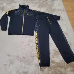 ノリ様専用アンダーアーマー セットアップ上下 黒×金 ＸＬ