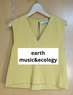 earth music&ecology ノースリーブ カットソー フリーサイズ