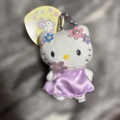 ハローキティ　ファンタジーマスコットキーホルダー　フェアリー　フラワー