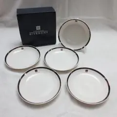 未使用 5枚 GIVENCHY ジバンシィ お皿 ファイブプチセット 小皿