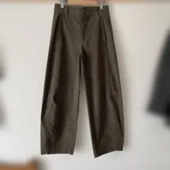 UNIQLO ジャージーバレルレッグパンツ オリーブ