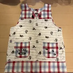 ミニーマウス エプロン フリーサイズ