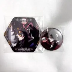 鬼滅の刃 ダイニング お楽しみくじ 缶バッジ コースター 黒死牟
