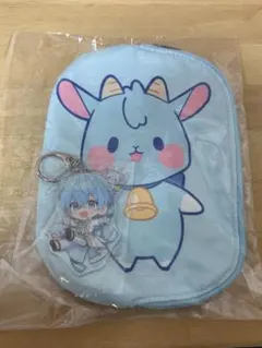 ころわん 1/4夜公演アップグレード特典 リバーシブルポーチ アクキー