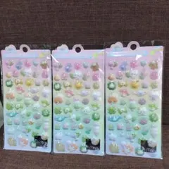 プニキュン！ぷっくりシール3パックセット