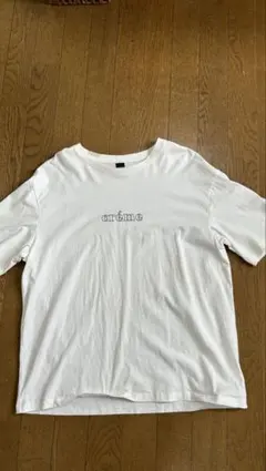 【シンプル】Dazy クレーム ロゴTシャツ（ホワイト・Mサイズ）のサムネイル