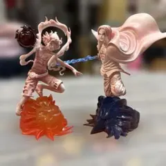 【美品】ONE PIECE 戦光絶景 ルフィ & シャンクス セット フィギュア