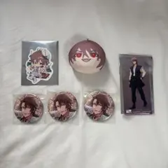 アイドリッシュセブン アイナナ 御堂虎於 缶バッジ おまんじゅう ステッカー