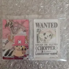 一番くじ ワンピース 悪魔を宿す者達 G賞 アクリルブロック チョッパーセット