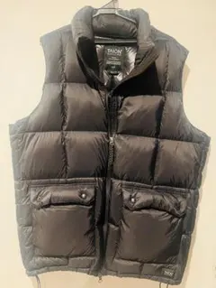 TAION 800FP ブラック ダウンベスト L