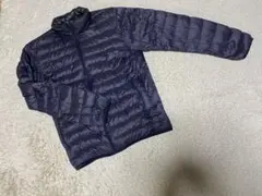 【美品】ユニクロ　ウルトラライトダウンジャケット　M ネイビー
