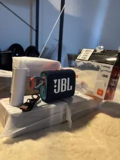 JBL GO3 ワイヤレススピーカー ネイビー/オレンジのサムネイル