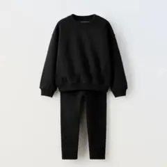 ZARA ベビー 新品 スウェットトレーナー レギンスパンツ 98セットアップ