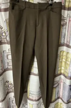 INDIVIブラウン テーパードパンツ　40 冬