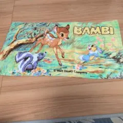 ディズニーキャラクタータオル バンビ フェイスタオル