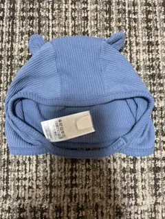 baby GAP 耳付きブルー帽子 6-12ヶ月　46cm