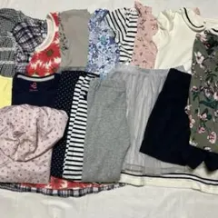 春夏女の子服　17点まとめ売り　サイズ130