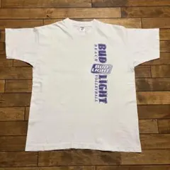 90s FOTL BUD LIGHT Tシャツ 白 XL バレーボール