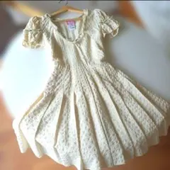 【未使用・美品】ブルーガール　ブルマリン　 大人かわいいワンピース 　イタリア製のサムネイル