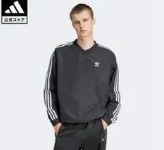 adidas ウーブンクルーネック ウインドブレーカー