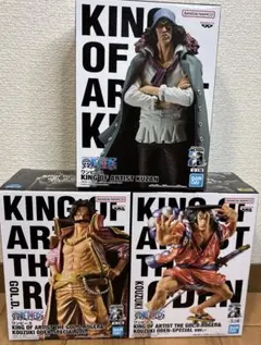 ワンピース　フィギュア　3個　クザン　ロジャー　おでん