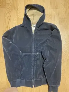 Carhartt 80s ベロア ジップブルゾン ジャケット ブラック XL - メルカリ