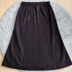 UNIQLO ダークパープル フレアスカート M