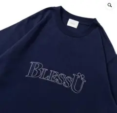 BlessU ネイビー Tシャツ