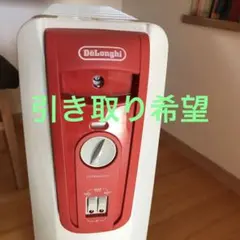 【美品】デロンギ　オイルヒーター　赤　レッドのサムネイル