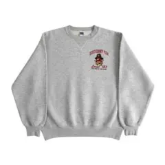 RUSSELL ラッセル USA製 スウェット L グレー 前V VINTAGE