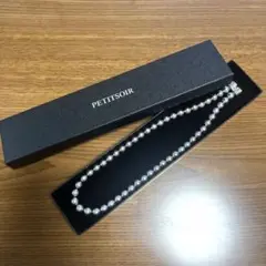 【美品】東京ソワールPETITSOIR 貝パールネックレス　マグネット 冠婚葬祭
