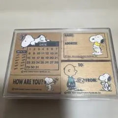 み*こ様 スヌーピー ホログラムスタンプカード　スタンプ