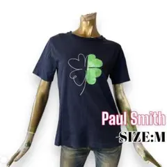⭐️A336⭐️ PaulSmith ♥ 四葉のクローバー ロゴ プリント Tシャツ