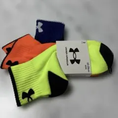 UNDER ARMOUR キッズ ソックス 3足セット 23-25cm