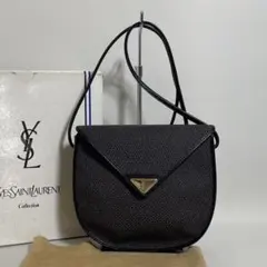 2602-277｜美品｜イヴサンローラン ショルダーバッグ ブラック