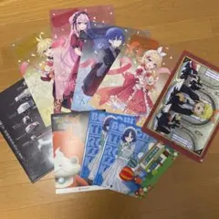 アニメキャラクター クリアファイル セット