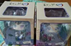 プレバン限定 るかっぷ 鬼滅の刃 冨岡義勇＆胡蝶しのぶセット 座布団付き