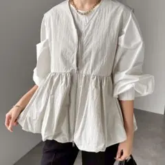 ベスト ホワイト レディース 春 秋 ショート丈 ノースリーブ トップス