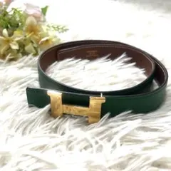 エルメス コンスタンス リバーシブル Hベルト 60 ゴールド 美品 - メルカリ