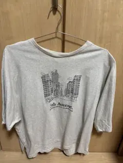 niko and... 5th Avenue ロゴプリント Tシャツ