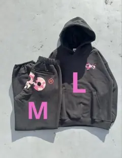 9090 90 Logo Original Hoodie セットアップ