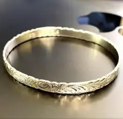 美品！ Wailea ワイレア ハワイアンジュエリー バングル シルバー925
