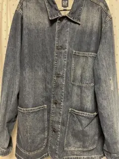 GAP デニムジャケット　カバーオール XL