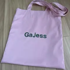 Gajess Glazed Bag Pink×Green トートバッグ