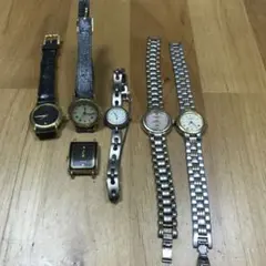 腕時計まとめ売り完全故障品部品取りリペア専用686g 状態悪いです