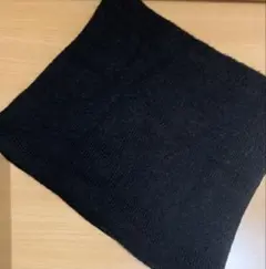 匿名　防寒　黒色ネックウォーマー　中古品