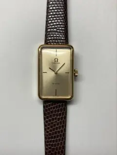 OMEGA ヴィンテージ カットガラス 手巻き レディースウォッチのサムネイル