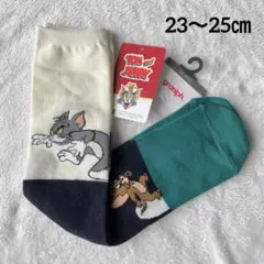 graniph Tom and Jerry キャラクターソックス 23-25cmのサムネイル
