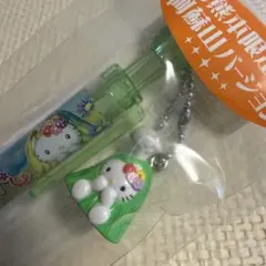 ご当地キティ 信州 青りんご傘 ハローキティ 根付け ストラップ