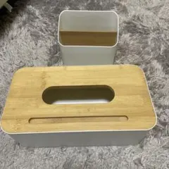 ティッシュケースと小物入れ